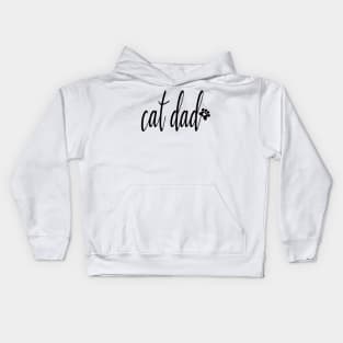 cat dad Kids Hoodie